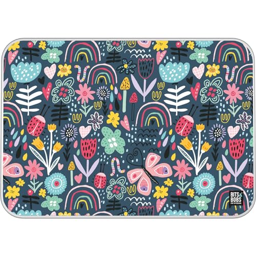Grafoplas | Protector Escritorio Escolar | Botanic Bits&Bobs | PVC | 47x33cm | Perfecto Accesorio para tu Mesa de Trabajo