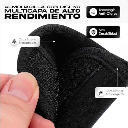 Pull up bar con diseño ergonómico de acero reforzado y agarre antideslizante 6