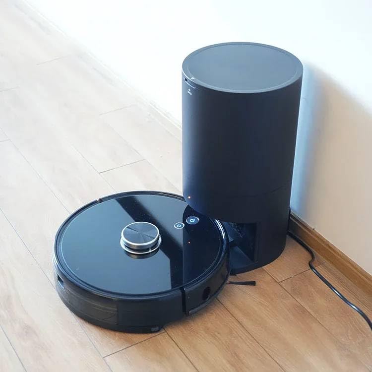 SHIPLORD® Laser Navigation Robot Vacuum Cleaner with Self-Emptying Dustbin ‚¨ Smart Home Cleaning for Effortless Cleaning-image-36