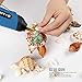 G LAXIA 100W Hot Melt Glue Gun Kit with 10 Pcs Glue Sticks for Home Repairs, Crafts and DIY
