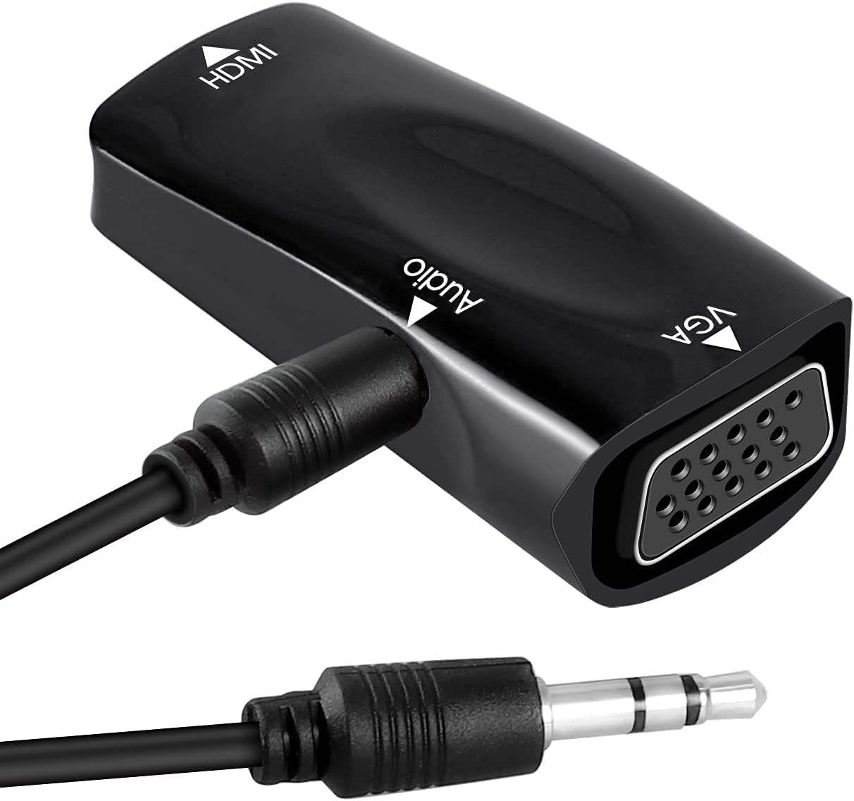 VOOCME HDMI Female to VGA Female Converter Adapter 1080P with Audio Cable (B0CLKH9H8Y) Amazon Price History, Amazon Price Tracker