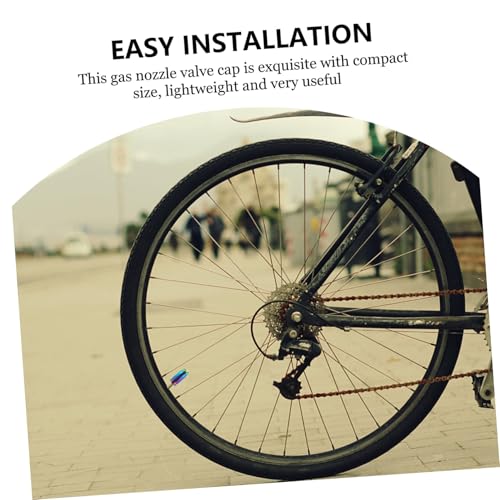 Cubiertas de válvula para bicicleta KOMBIUDA 2 piezas miniatura 7
