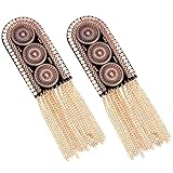 Pompon d'épaulettes : le design du pompon avec des détails exquis les rend attrayants, de bonnes décorations pour vos vêtements.