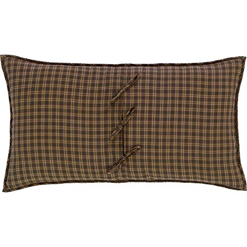 VHC-Brands-Ridge-Patchwork-Cotton-Rustic-Bedding-King-Sham-Cedar-Green VHC Brands Ridge Patchwork Cotton Rustic Bedding King Sham Cedar Green