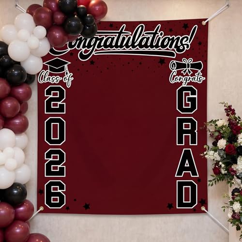 Fondo Fotográfico Graduación Clase 2026 6.6x7.2ft miniatura 4