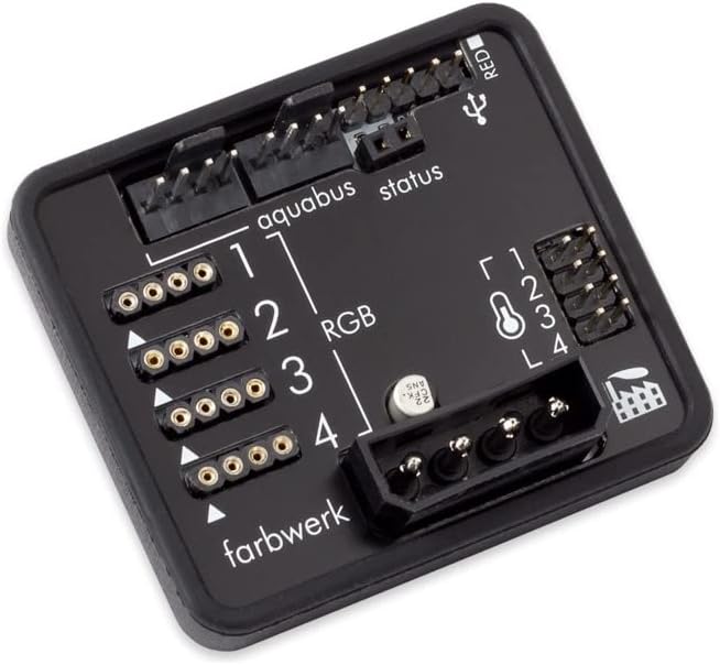 Fan, 100mm, Black, USB, 5V DC, 2W, Compatible with Desktop, Server, High-Performance Computer