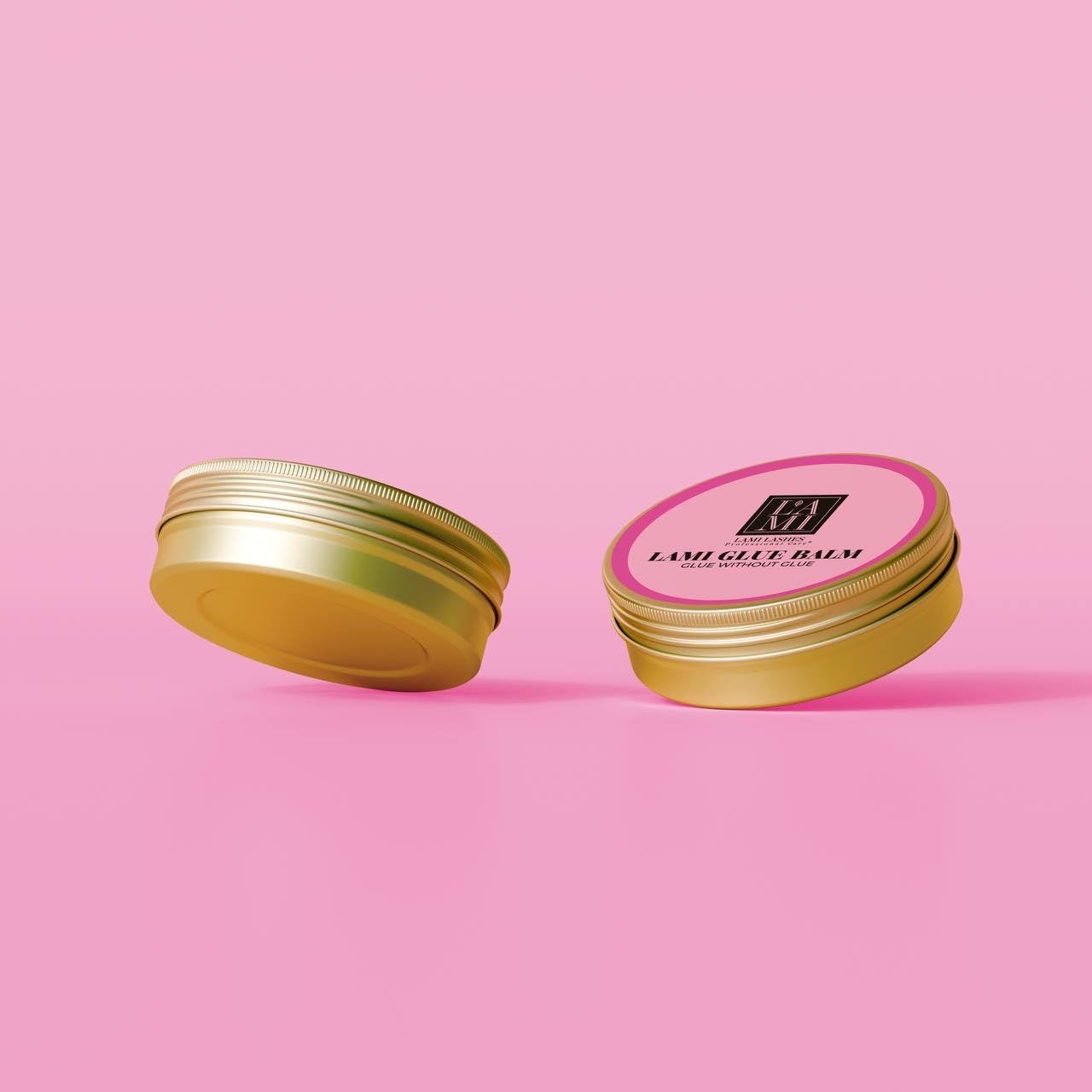 Lami Glue Balm Peach, prodotto per laminare ciglia, colla senza colla, con olio di argan, jojoba e avocado, 20 ml