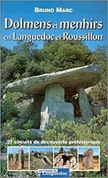 Paperback Dolmens et menhirs en Languedoc et Roussillon - 27 circuits de découverte préhistorique [French] Book