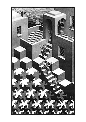 M C Escher Cycle Giclee pour sublimer un bureau moderne