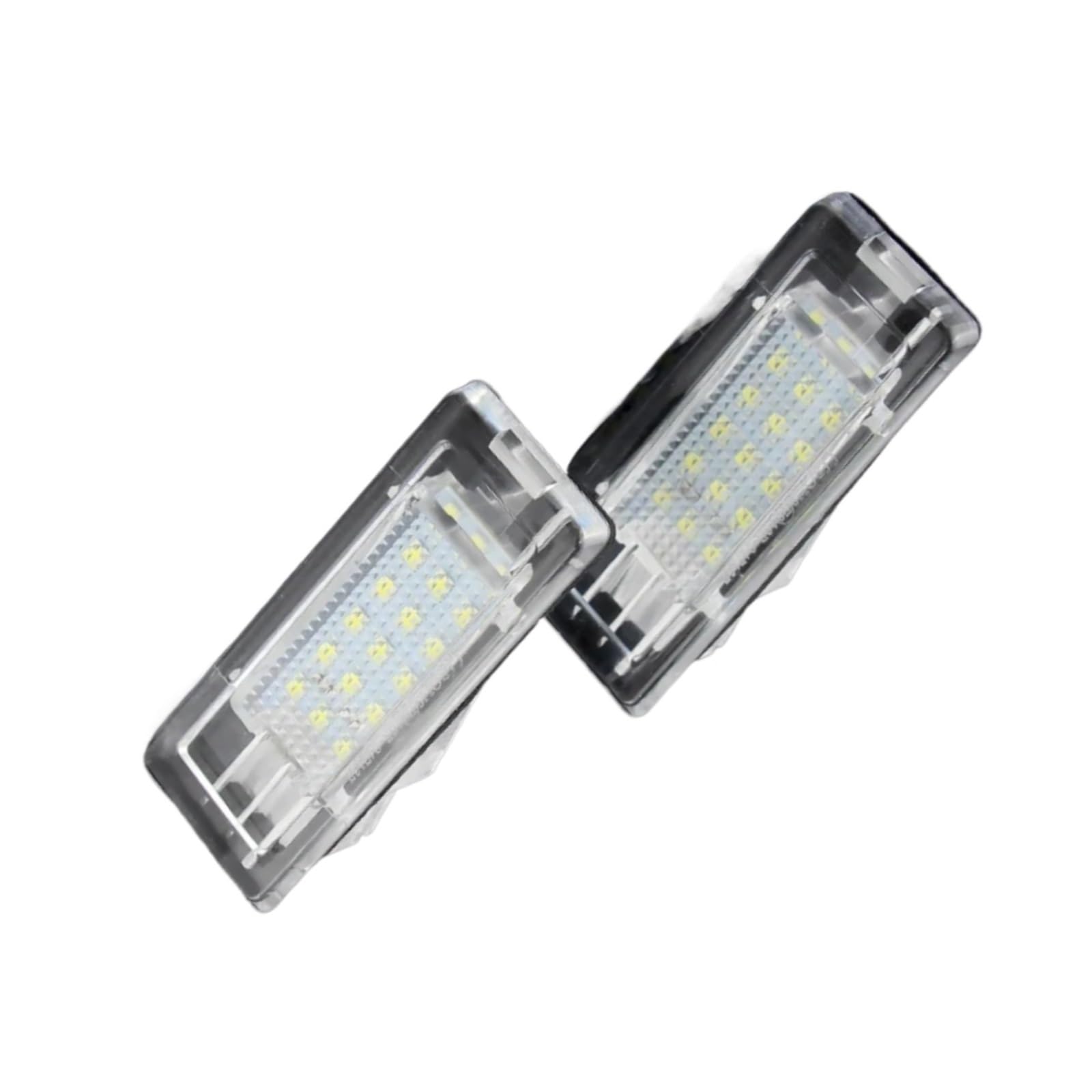 Luces de matrícula de alta visibilidad para Dacia Lodgy y Duster 12V pack de 2 8