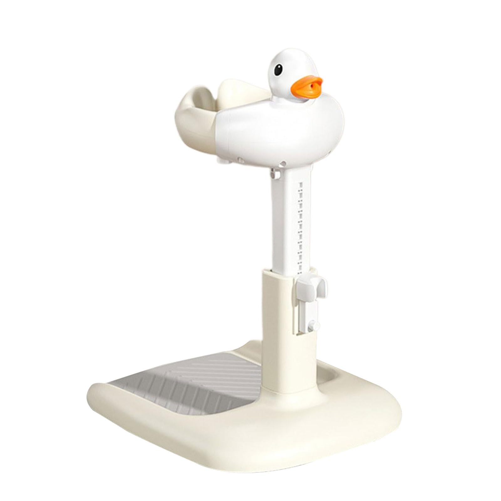 Soporte de baño para bebé con base antideslizante, puede abrazar dibujos animados para ducha infantil, ayudante de ducha portátil para niños pequeños
