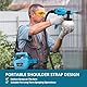 Tilswall 800W Farbsprühsystem, Elektro Lackierpistole mit 1300 ml Behälter und 3 Düsen und 3 Spritzmuster Farbsprühgerät mit 2,5M Luftschlauch für Lacke & Wandfarbe, im Innen- & Außenbereich