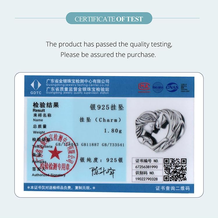 Lady Love Horse Dog Cat Charms 925 Sterling Silver Heart Bead Fits Pandora Bracelet Necklace for Women - Image 9