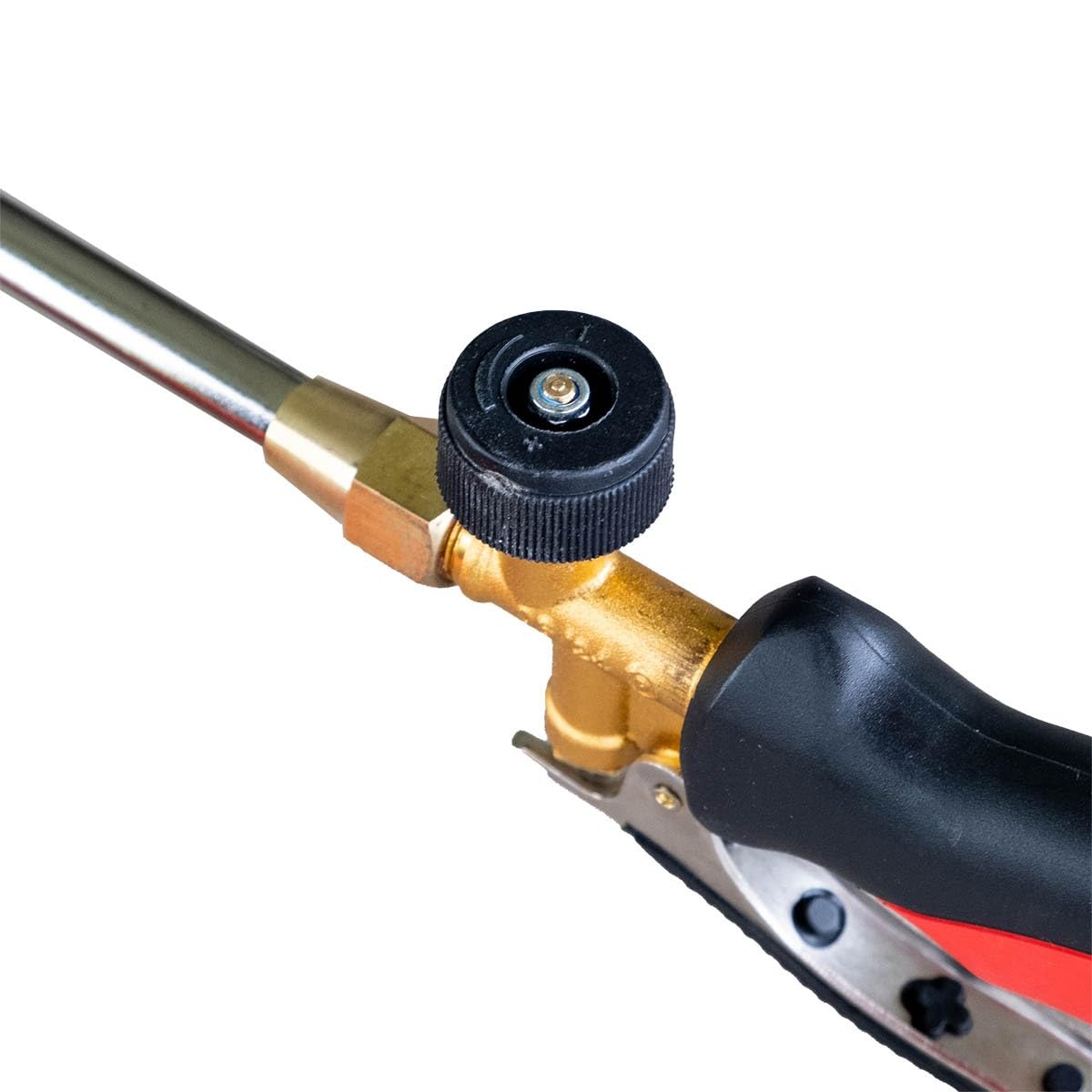 INTEC - Désherbeur thermique à gaz 2 Bruleurs Ø 60 mm Turbo Détendeur gaz 4.0 bar Tuyau 5m INTEC
