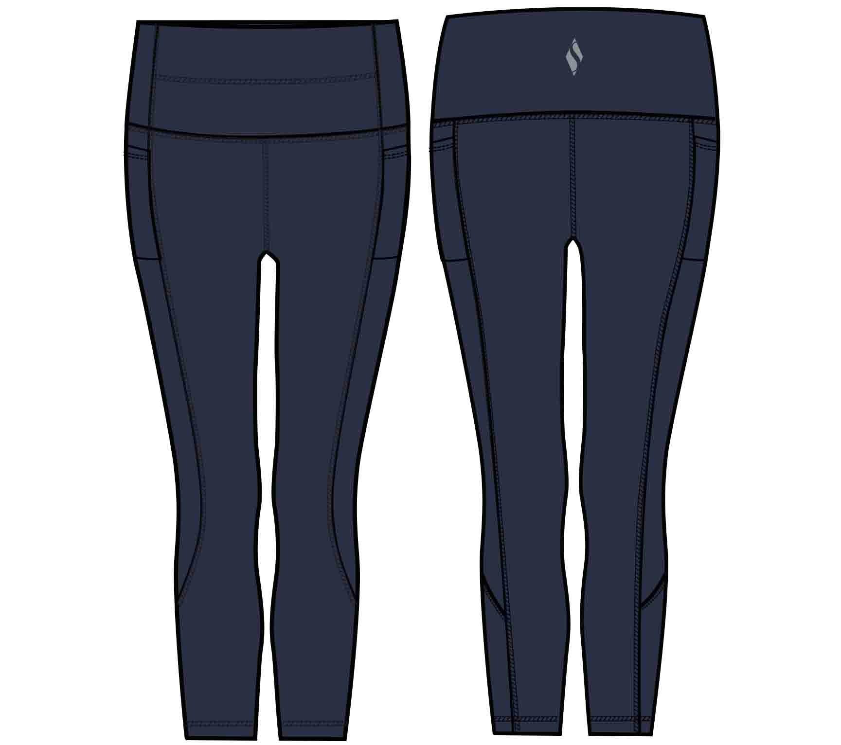 Skechers Women's Go Walk High Waisted 7/8 Legging