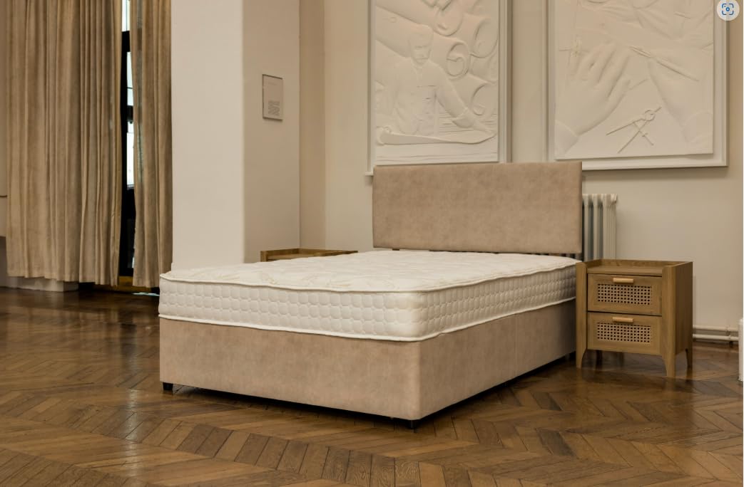 DFI Beds Luxury Bamboo Foam Mattress 20mm - Deep Thick Mattress, Fluffy & Breathable Foam