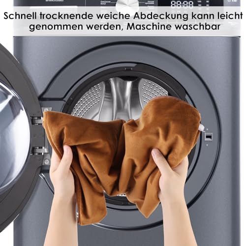Haustier Heizkissen für Katzen und Hunde - Elektrische Heizdecke Mit 12 Timer, 30-60℃ Einstellbare Temperatur, Heizmatte Wärmedecke - 70 * 45cm