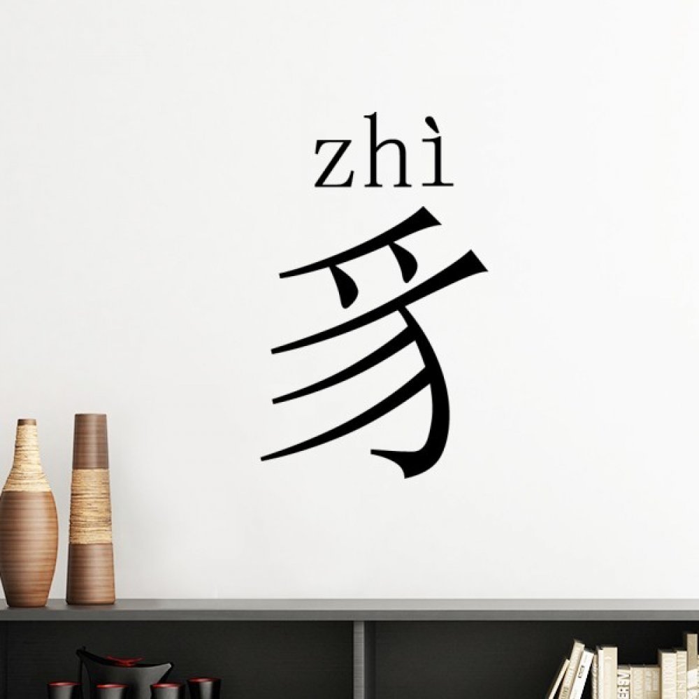 Sticker mural amovible noir 60cm pour masquer les imperfections des murs de chambre