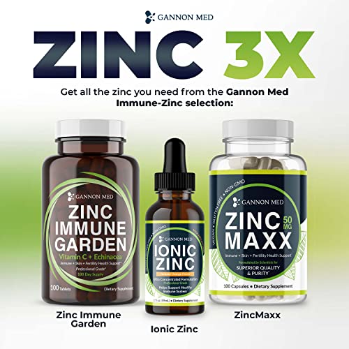Zinc Supplements - Immunity + Skin + Reproductive Health Minerals - Zinc Chelate Immune Booster For Kids & Adults (Ionic Zinc, Liquid Drops) (Single) #TOP5