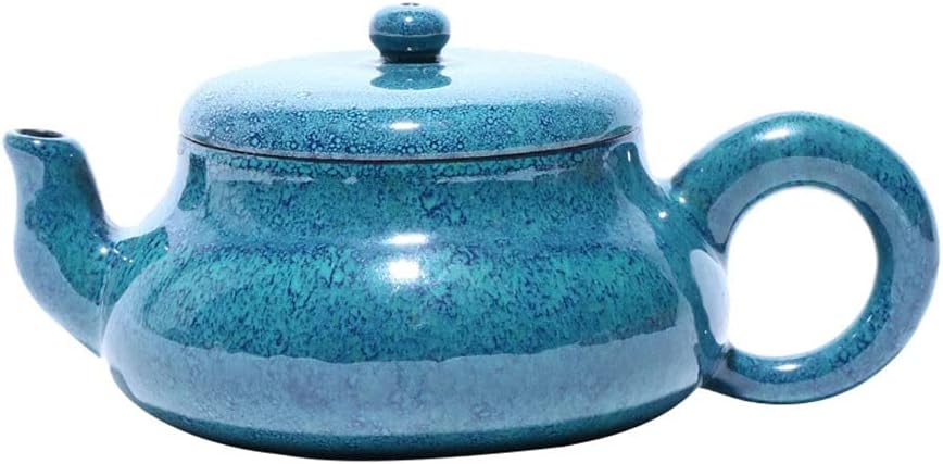 Teapot Zisha Teapot Yixing Traditional Purple Sand Teapot Enamelcolor Handwork Raw Ore Purple Mud Teapot Kungfu Tea Set Home Kettle Pottery Teapot