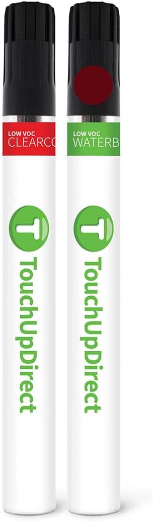 TouchUpDirect TR/TR2 Venetian Red Metallic Compatible with Hyundai Exact Match Touch Up Paint Brush - Essential Kit