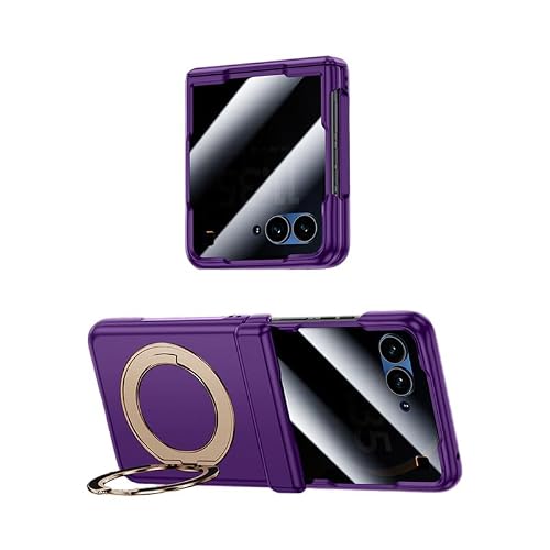 �K�pMotorola Razr50/60/70�pPC�t���b�v�d�b�P�[�X�A���C�����O�X�N���[���v���e�N�^�[�t��Moto 60 Ultra/70 Ultra�p�ی�J�o�[ (����,�A���`�s�[�v,Razr 70)