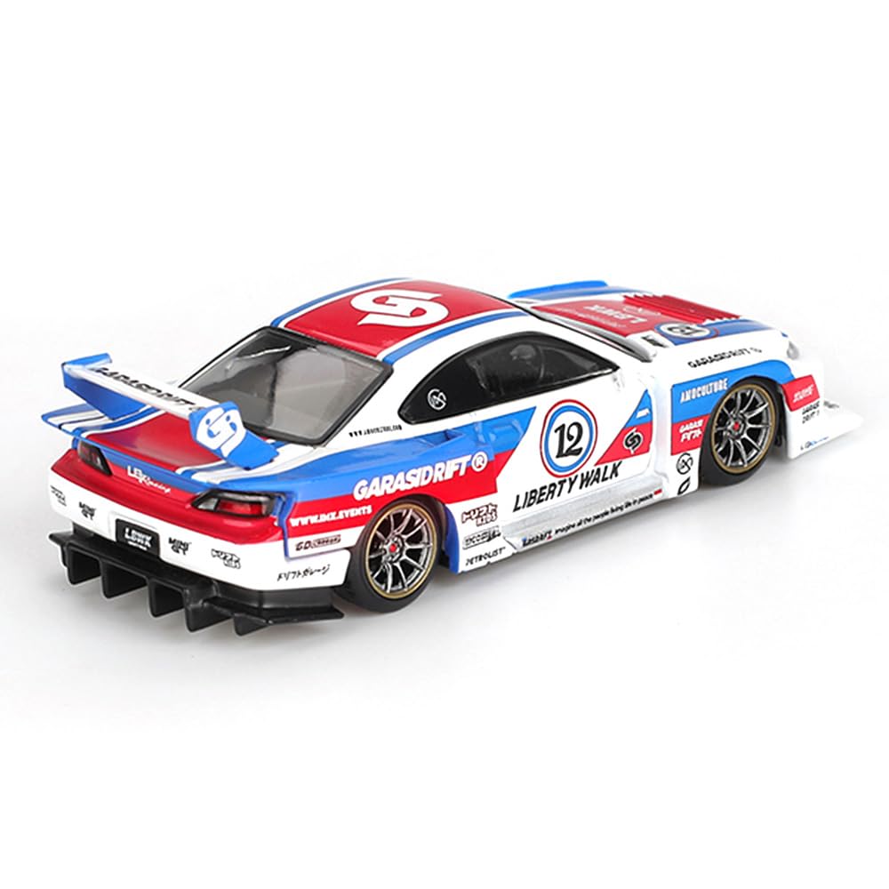 Diecast Model Car Compatible with Mini GT 1:64 Nissan S15 Silvia