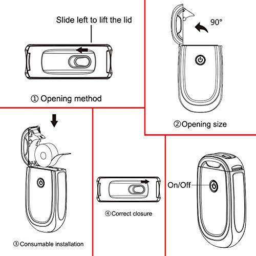 DFGHJKNN Stampante per Etichette