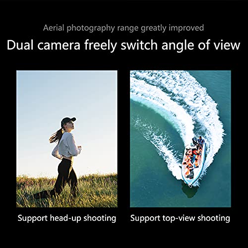 Drohne Mit Kamera 4K HD Faltbar RC Quadrocopter APP Live Übertragung Flugzeit 40 Minuten Dual Kamera Mit 2 Akkus… – Bild 5
