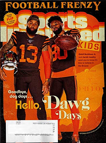 Sports Illustrated Kids Magazine (September, 2019) ODELL BECKHAM Jr. & JARVIS LANDRY Cover