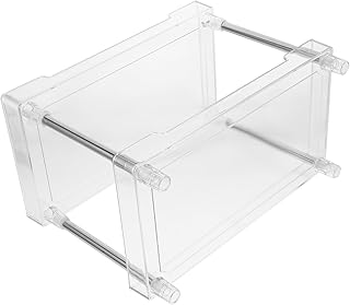 Amosfun Estante de almacenamiento doble, orga...