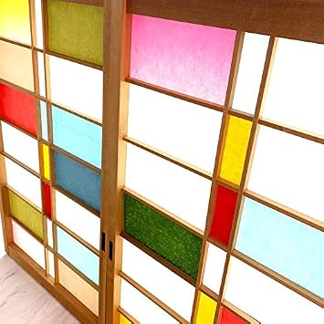 Onao 15-07 Interior Shoji Paper, Colored Washi, Thutokusa, 11.0 inches 28 cm x 9.8 ft 3 m