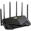 Asus TUF-AX5400 Gaming Router (Ai Mesh WLAN System, WiFi 6 AX5400, PS5 Compatible, Gigabit LAN, 1.5 GHz TC CPU, AiProtection 