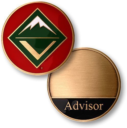 Insigne Venturing Advisor Northwest Territorial Mint scoutisme USA