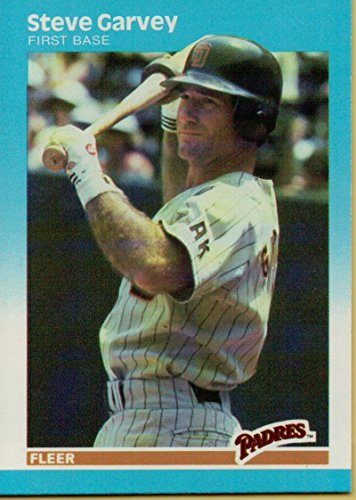 1987 Fleer Steve Garvey Baseball Card