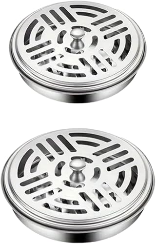 Bestby - Stainless Steel Mosquito Coil Tray (Set of 2)