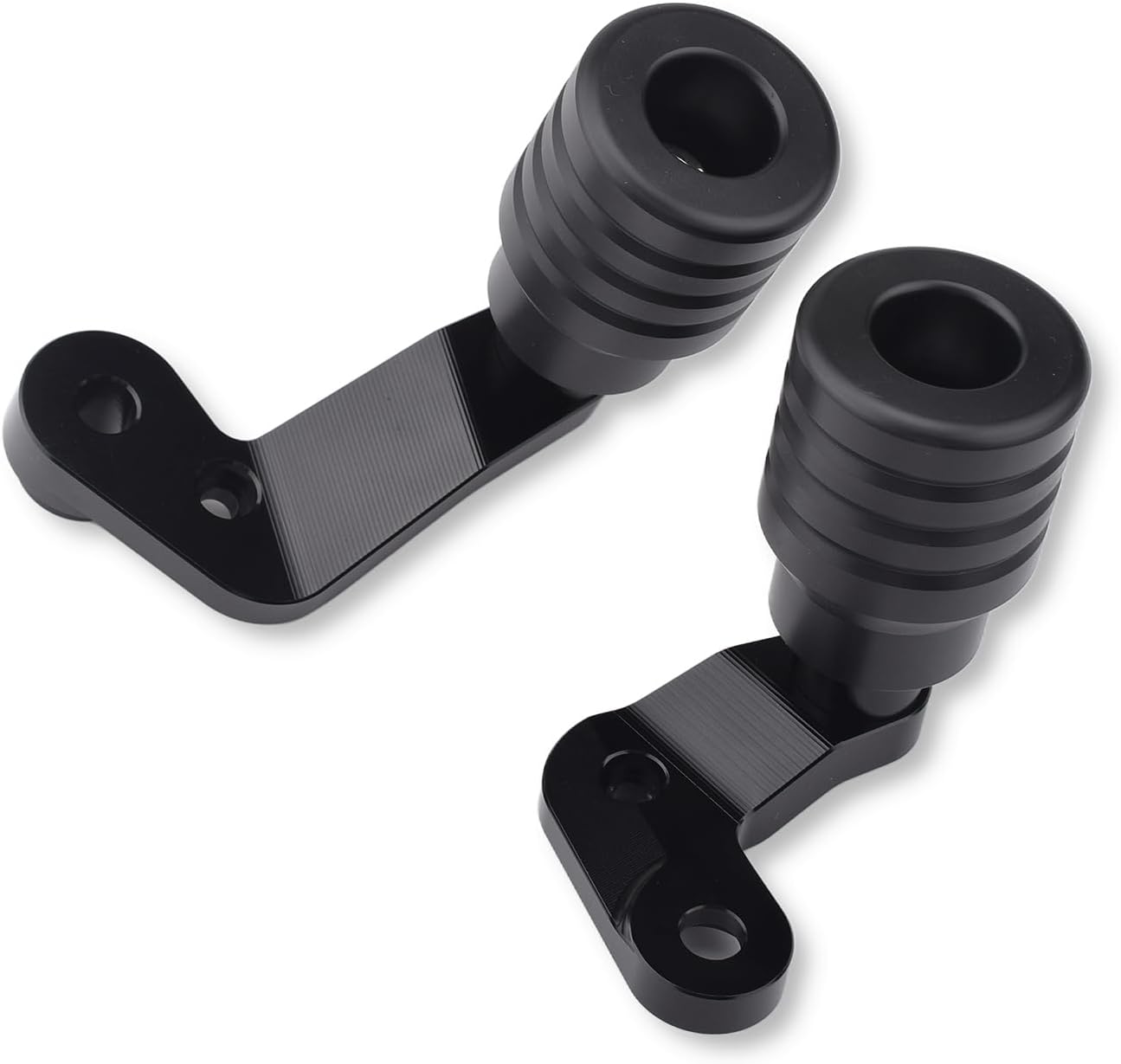 Motorcycle Frame Slider Protector Engine Slider for Kawasaki Ninja ZX6R (2024) ZX636 ZX-6R (Black)