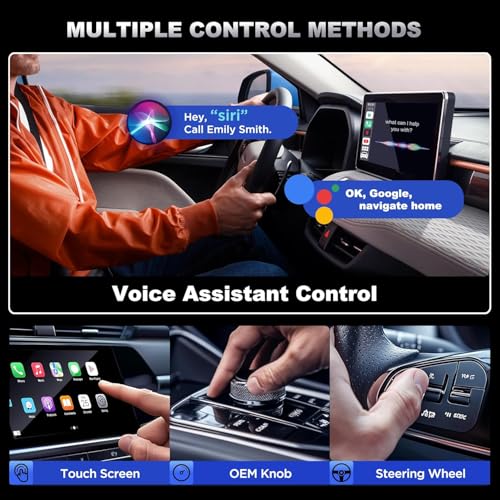Image of Cason 3 in 1-AI Car Android Box,Wireless CarPlay & Android Auto Adapter for Car,Android 13.0 with Built in Netflix,YouTube from Play Store Dual 5G WiFi,for Only All Wired CarPlay Vehicles