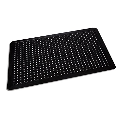 etm Tapis Anti-Fatigue Noir 60x90 cm