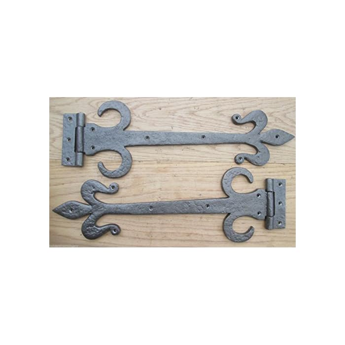 Buy IRONMONGERY WORLD® Antique Wrought Iron Fleur DE LYS Gothic