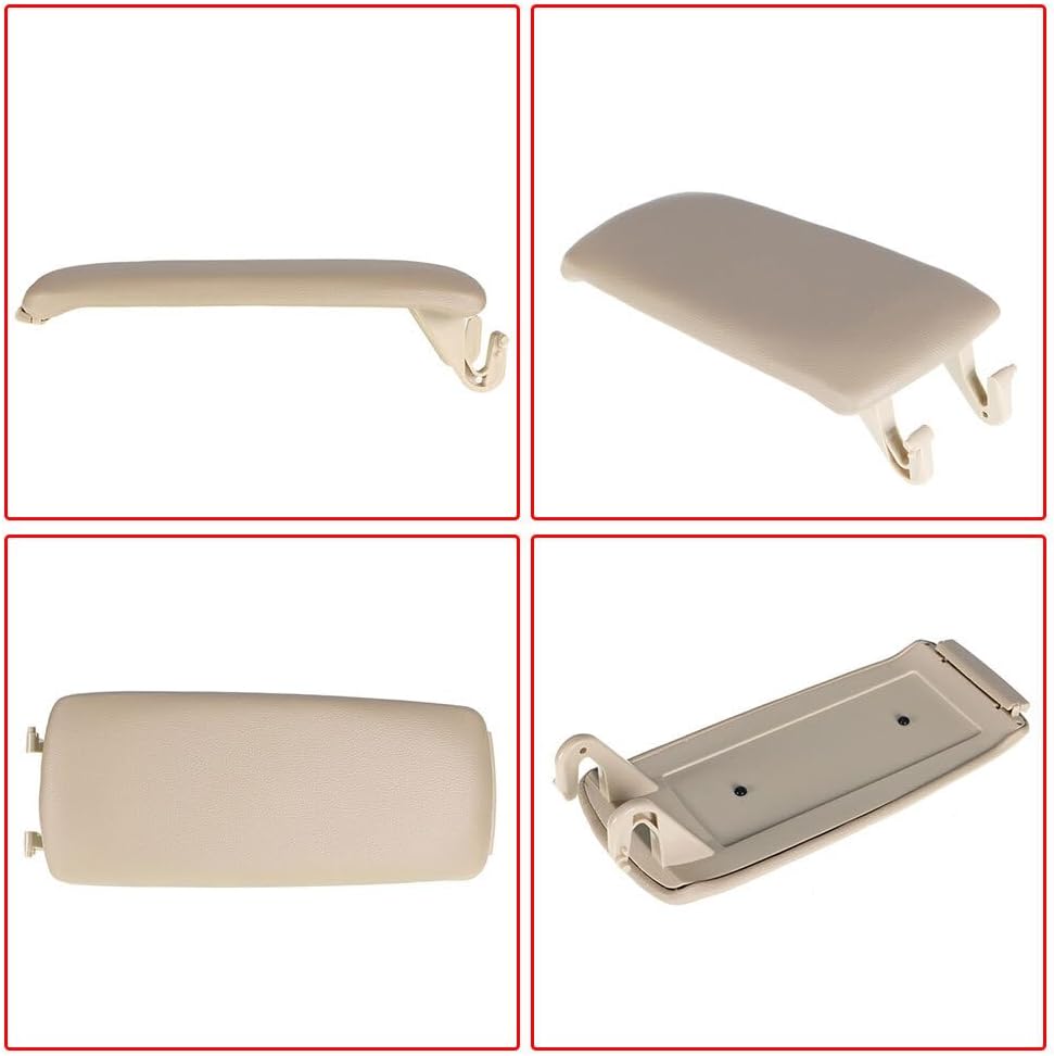 Genuine Replacement Leather Armrest Center Box Console Lid Cover For 08 Audi A4 B7 Travel 2005-2007 Genuine OEM Replacement