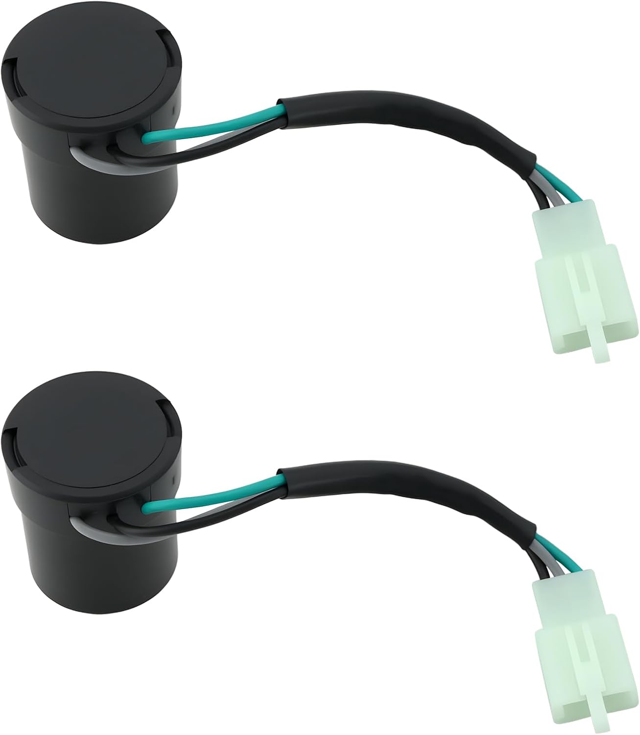 OTOTEC 2pcs 3-Pin Electric Scooter Flasher Relay 48V-60V Compatible with Citycoco 5530