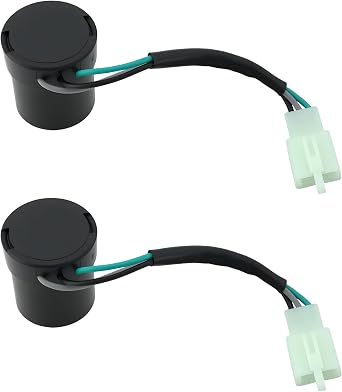 OTOTEC 2pcs 3-Pin Electric Scooter Flasher Relay 48V-60V Compatible with Citycoco 5530