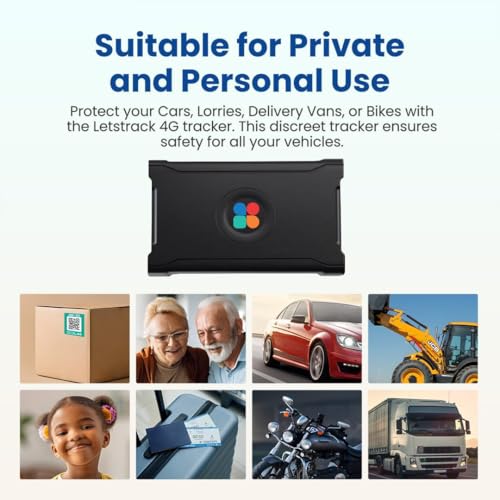 Image of Wireless Magnetic Hidden Portable GPS Tracker for Personal Family Vehicles Scooty Kids Bag, 1Year Plan SIM + 6months Standby Battery Rechargeable Live GeoFence Alerts, Free Android iOS app