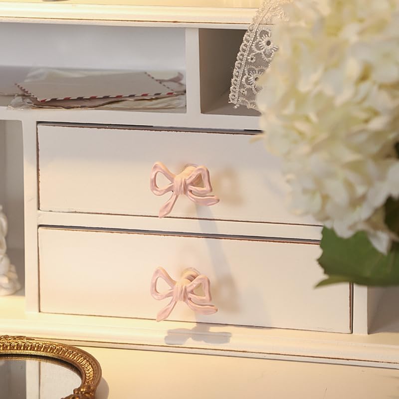 pink bow dresser knobs Bow Dresser Knobs  Cute Drawer Knobs in Pink, Gold & Brass | SENY