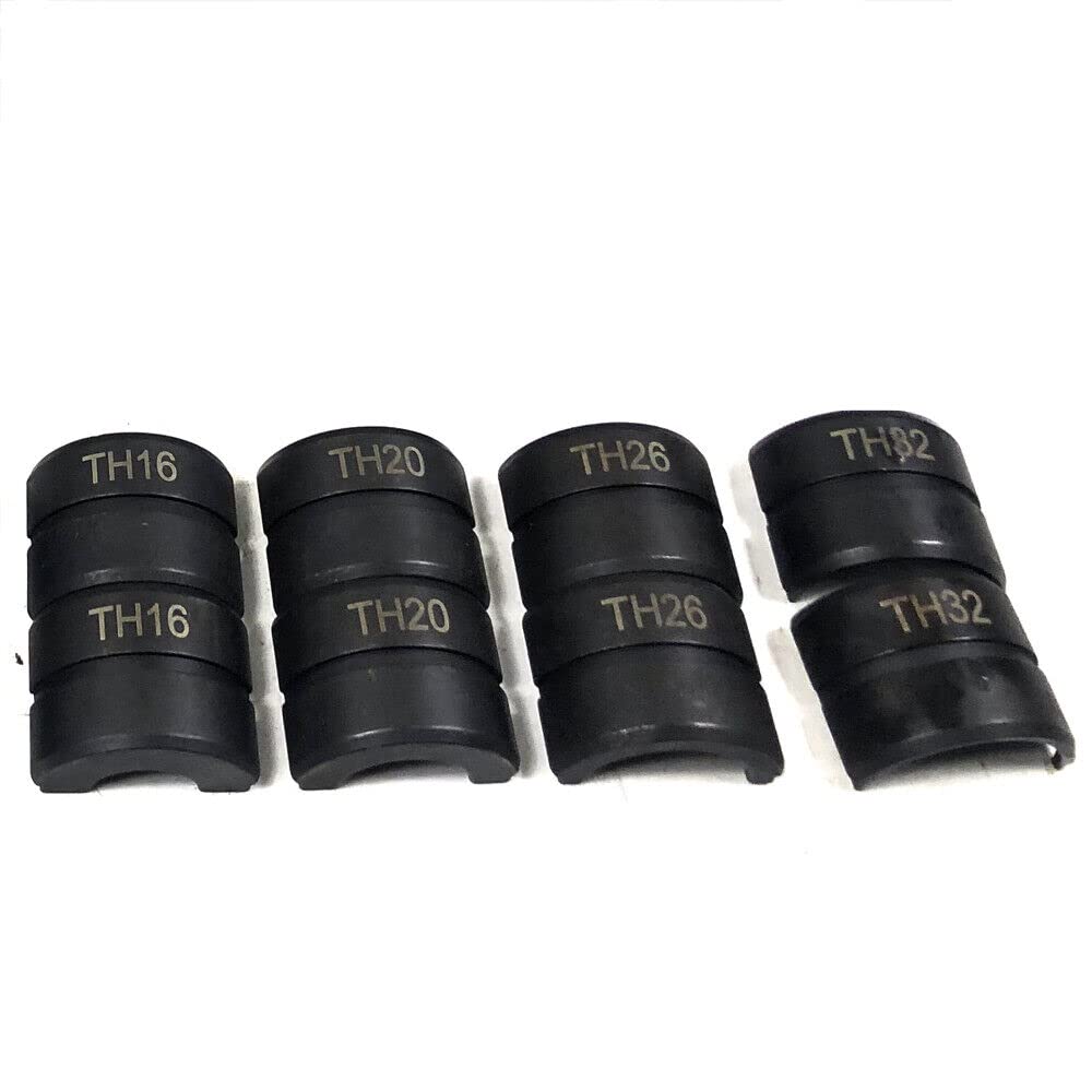 Set di pinze crimpatrici idrauliche da 6T, pinza crimpatrice manuale V12-28 mm & TH16-32 mm per tubi in alluminio, tubi PEX, ecc