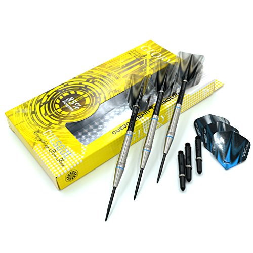 Cuesoul Glory 85% Tungsten 24G Steel Tip Dart Set-Blue Line Colored #TOP5