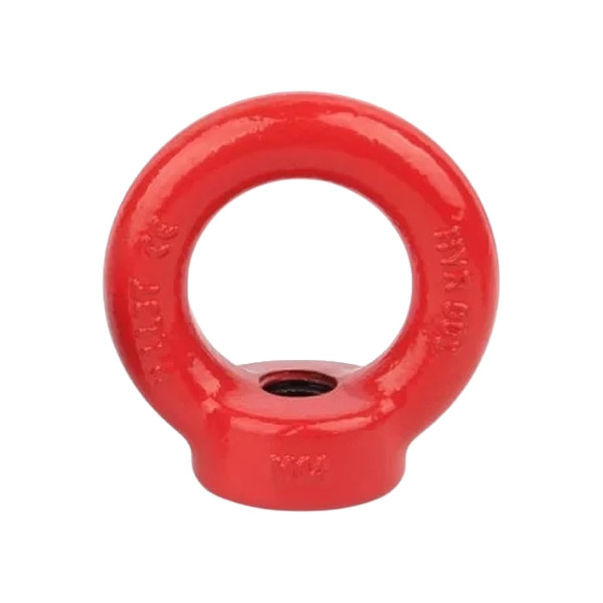 Nuts-M2*10 mm-Red G80 Alloy Steel Eye Bolt Ring Hooking Nut M6 M8 M10 M12 M14 M16 M18 M20 M24 M30 Lifting Eye Screws for Cable Rope Eyebolt