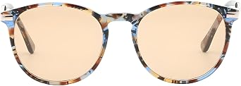 'Eden' Luxury Acetate and Rose Gold Metal FL-41 Glasses for Migraine and Light Sensitivity