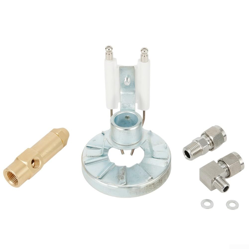 Buse de brûleur d'huile usée, siphon en acier inoxydable, pour huile lourde, huile usée, huiles végétales, 78 mm (1,0 mm)